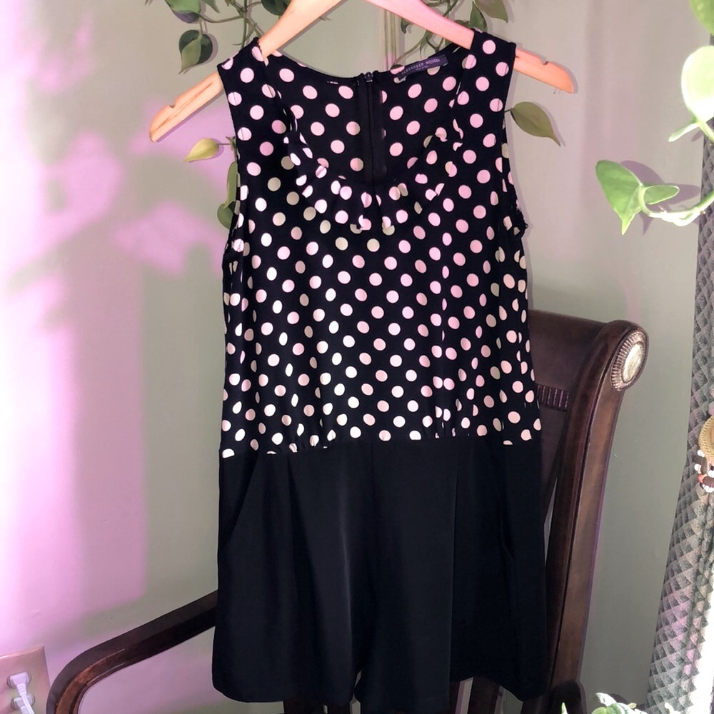 Alexander Mcqueen Polka Dot Romper